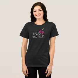 Camiseta Triblenda Camisas tribladas del mundo