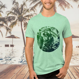Camiseta Triblenda Camisas Triblend Green
