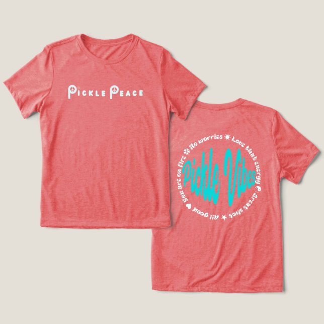 Camiseta Triblenda Camiseta (Diseño Anverso y Reverso)