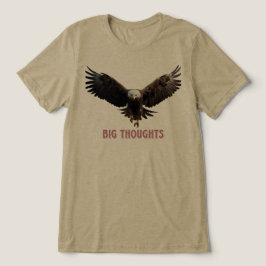 Camiseta Triblenda "Camiseta Águila Calva Nacida Para Volar | Siente