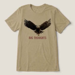 Camiseta Triblenda "Camiseta Águila Calva Nacida Para Volar Siente