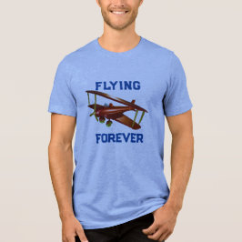 Camiseta Triblenda Camiseta básica para hombres de aviación