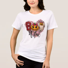 Camiseta Triblenda Camiseta Boo Halloween con calabaza