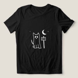 Camiseta Triblenda camiseta cachorro fantasma - Halloween boo