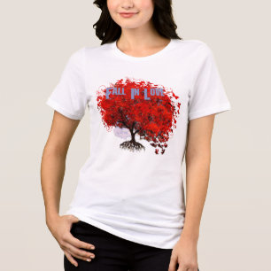 Camiseta Triblenda Camiseta Caída En Amor Camiseta Brotes Roots Pieza