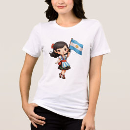 Camiseta Triblenda Camiseta chibi Estampado divertido Moda casual Art