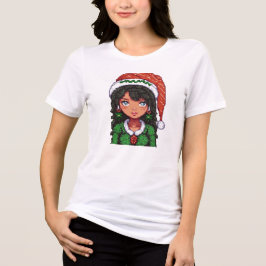 Camiseta Triblenda Camiseta chica de navidades
