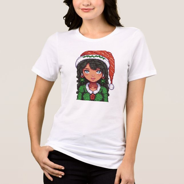 Camiseta Triblenda Camiseta chica de navidades (Anverso)