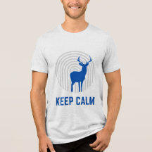 Camiseta con el motivo del ciervo y el mensaje de 