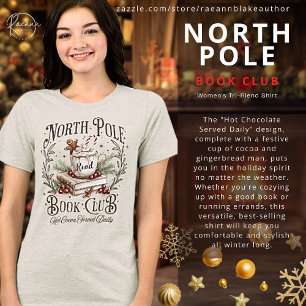 Camiseta Triblenda Camiseta con mezcla trinitense del North Pole Book