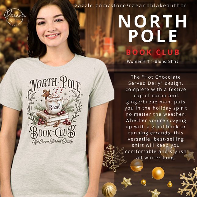 Camiseta Triblenda Camiseta con mezcla trinitense del North Pole Book (Subido por el creador)