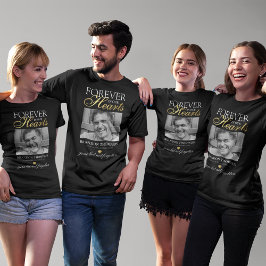Camiseta Triblenda Camiseta conmemorativa del funeral de oro negro
