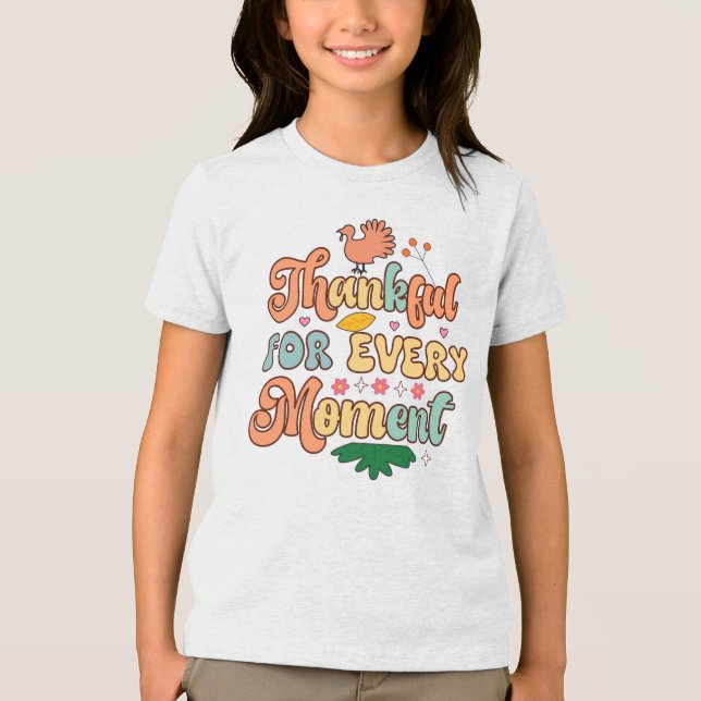 Camiseta Triblenda Camiseta de Acción de Gracias (Anverso)