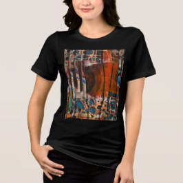 Camiseta Triblenda Camiseta de arte abstracta