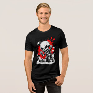 Camiseta Triblenda Camiseta de arte robótico dinámico - Manga urbana