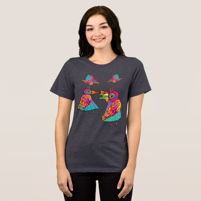 Camiseta Triblenda Camiseta de BIRD RISING (Anverso Completo )