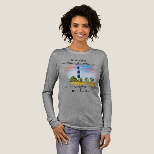 Camiseta Triblenda Camiseta de Carolina del Norte (Anverso Completo)