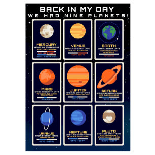 Camiseta Triblenda ¡Camiseta de 'En mi época teníamos 9 planetas!'