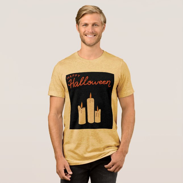 Camiseta Triblenda Camiseta de Halloween (Anverso Completa)
