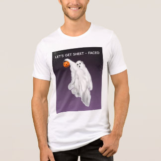 Camiseta Triblenda Camiseta de Halloween con ghost ebrio