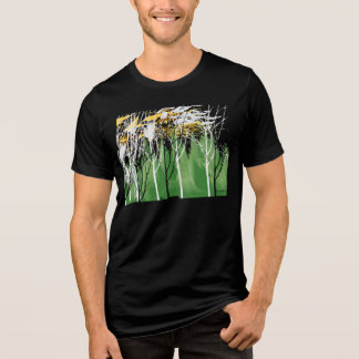 Camiseta Triblenda Camiseta de hojas voladoras
