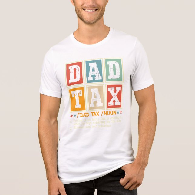 Camiseta Triblenda Camiseta de impuesto a papá (Anverso)