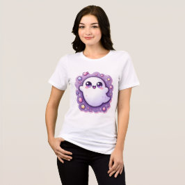 Camiseta Triblenda Camiseta de Kawaii Ghost T-Shirt Pastel Halloween 