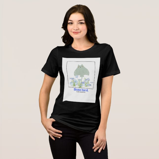 Camiseta Triblenda Camiseta de patinaje (Anverso Completo)