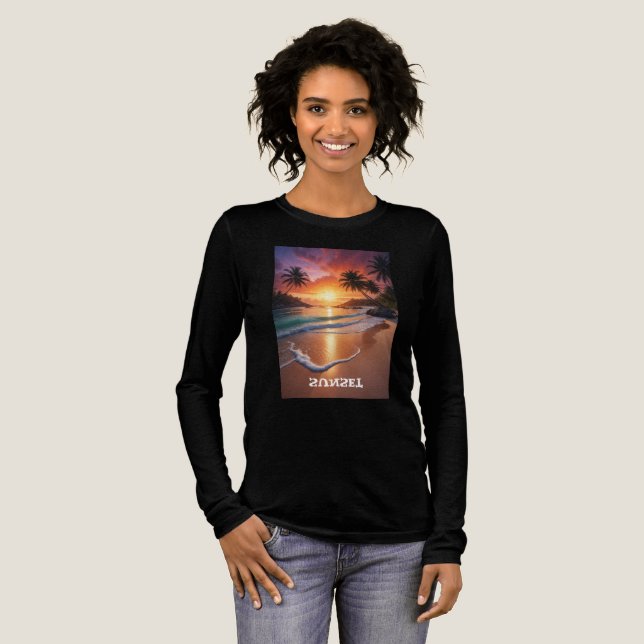 CAMISETA TRIBLENDA CAMISETA DE SOL (Anverso Completo)