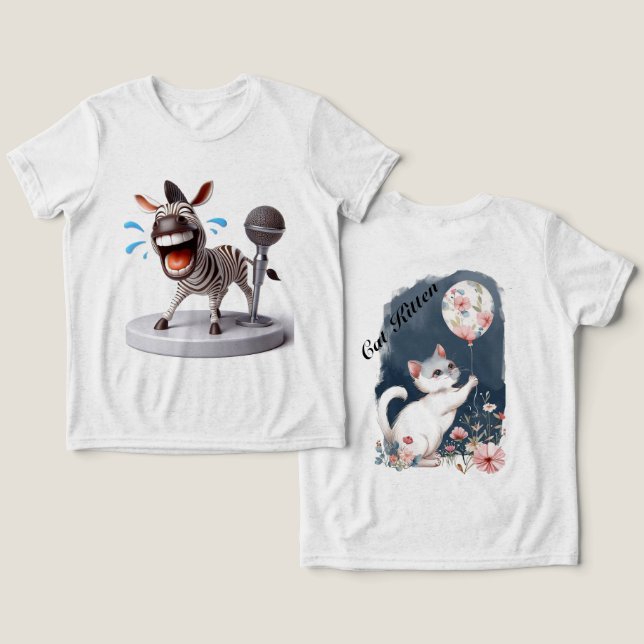 Camiseta Triblenda Camiseta de tres mezclas (Diseño Anverso y Reverso)