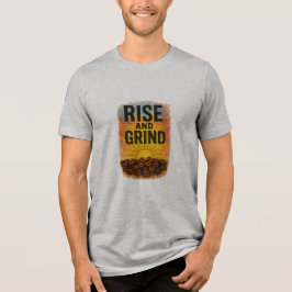 Camiseta Triblenda Camiseta de tres mezclas masculina de Rise and Gri