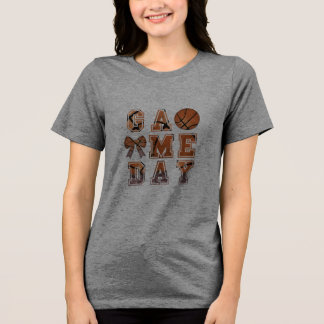 Camiseta Triblenda Camiseta del Día del Baloncesto