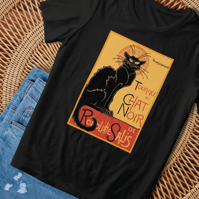 Camiseta Triblenda Camiseta del Ilustracion Le Chat Noir Steinlen (Subido por el creador)