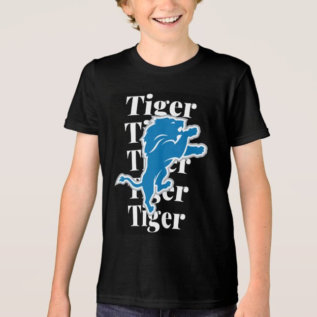 Camiseta Triblenda Camiseta del tigre (Anverso)