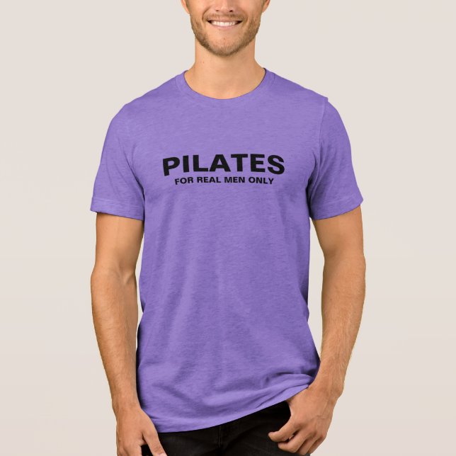 Camiseta Triblenda Camiseta delgada para hombres | Pilatos sólo para  (Anverso)