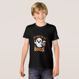 Camiseta Triblenda Camiseta divertida de Halloween - "Estoy aquí por