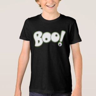 Camiseta Triblenda Camiseta fantasma 'Boo' de Halloween con ojo de sa