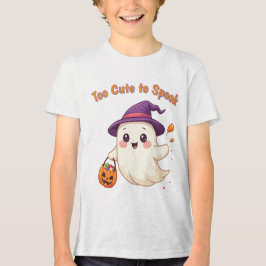 Camiseta Triblenda Camiseta fantasma de Halloween para niños y chicas