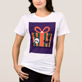 Camiseta Triblenda Camiseta femenina de regalo de cráneo