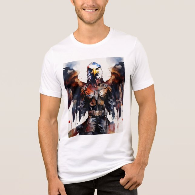 Camiseta Triblenda Camiseta Fierce Crystal Eagle (Anverso)