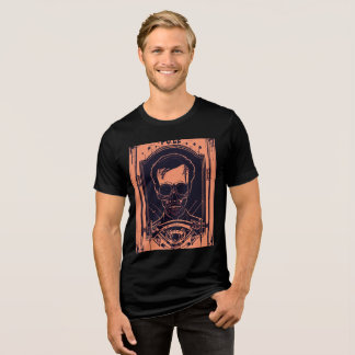 Camiseta Triblenda "Camiseta Gráfica Audaz Skull - Estilo Urbano Edgy
