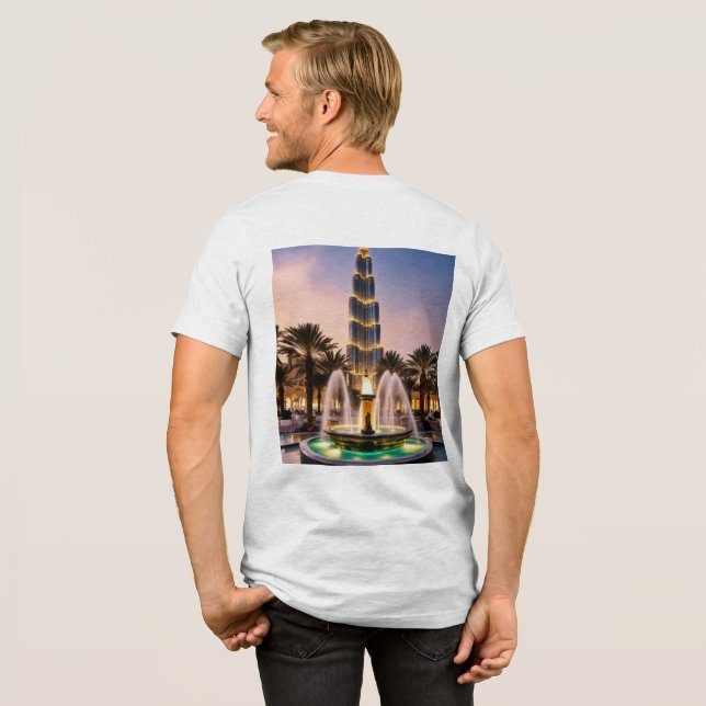 Camiseta Triblenda Camiseta Grande fontina Dubai (Detrás Completo)