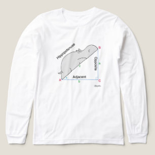 Camiseta Triblenda Camiseta HIPPOTENUSE de Sandra Boynton