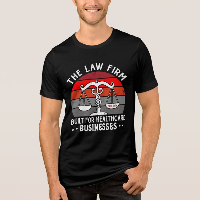 Camiseta Triblenda Camiseta Holt Law Nuevo diseño (Anverso)