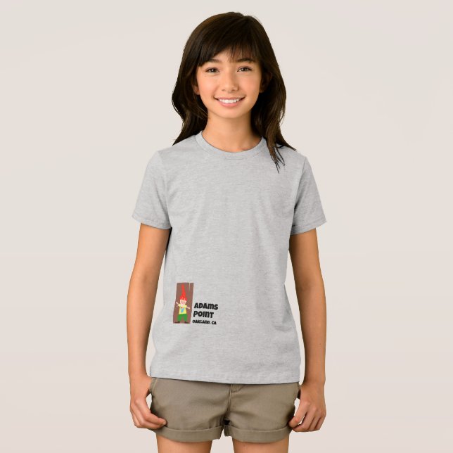 Camiseta Triblenda Camiseta infantil Adams Point Gnome ( Anverso Completo)