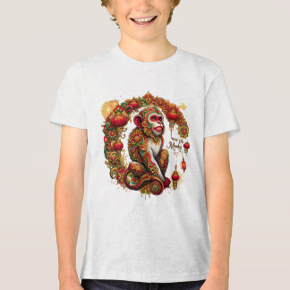 Camiseta Triblenda Camiseta infantil para el año del mono