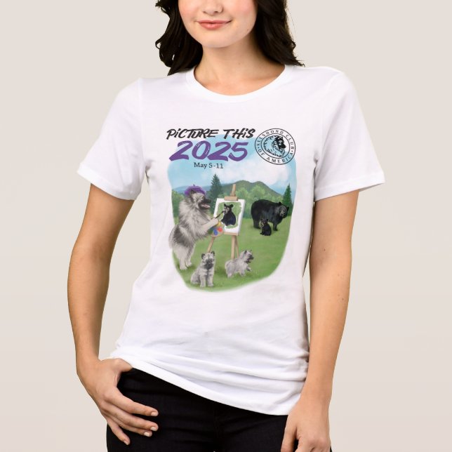 Camiseta Triblenda Camiseta KCA 2025 para mujeres (Anverso)
