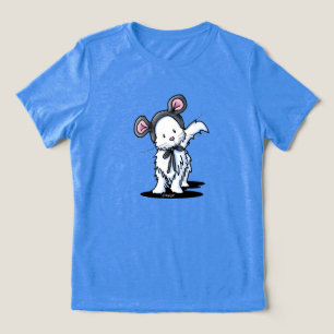 Camiseta Triblenda Camiseta KiniArt de Mouse Kitty