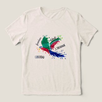 Camiseta Triblenda Camiseta Liberdade Arara (Desenho autoral)
