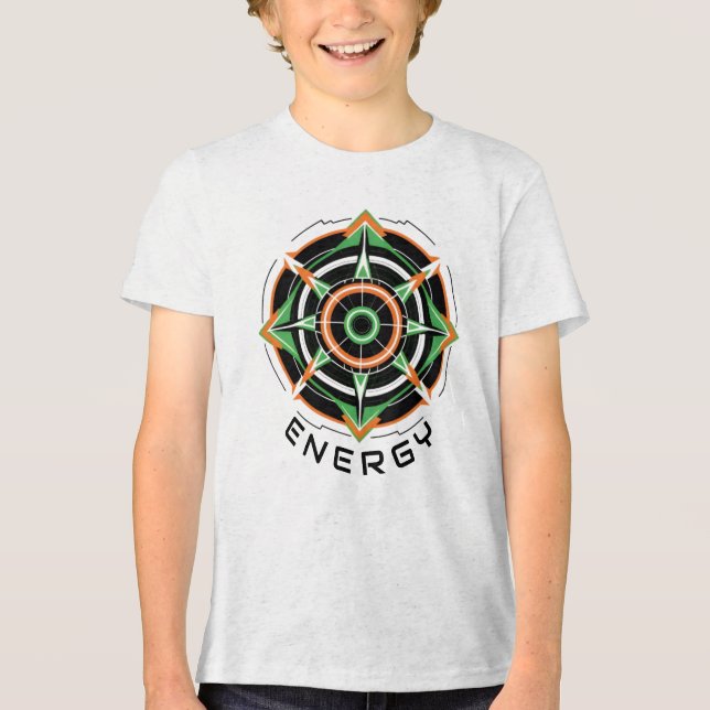 Camiseta Triblenda Camiseta Masc Juvenil Básica Abstrato Futurista-6 (Anverso)
